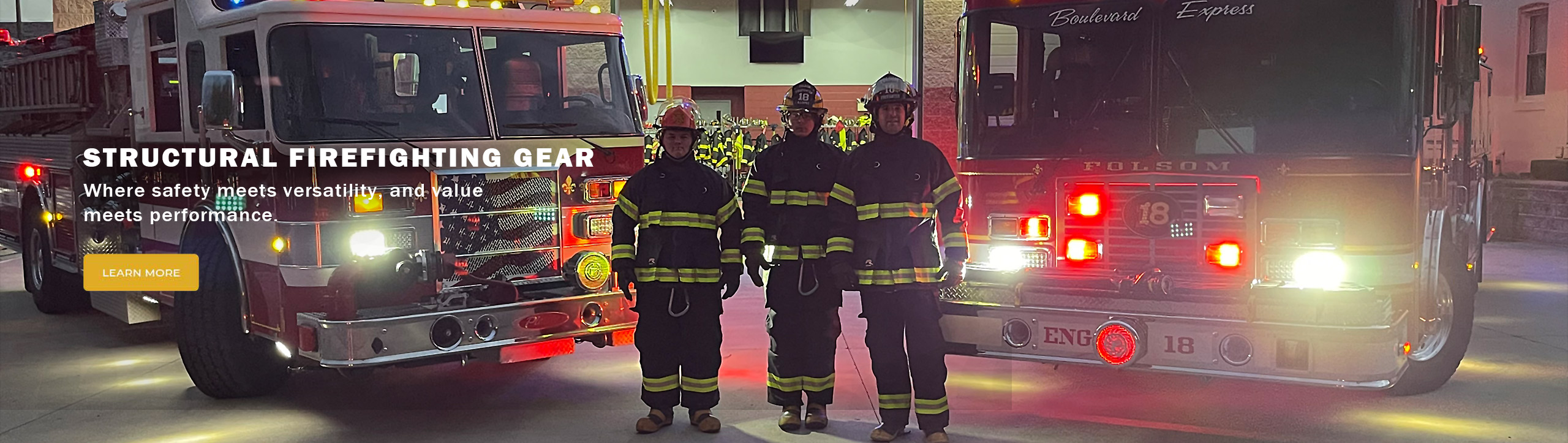 Structural Firefighting Gear - Ships in 10 Weeks - Learn More