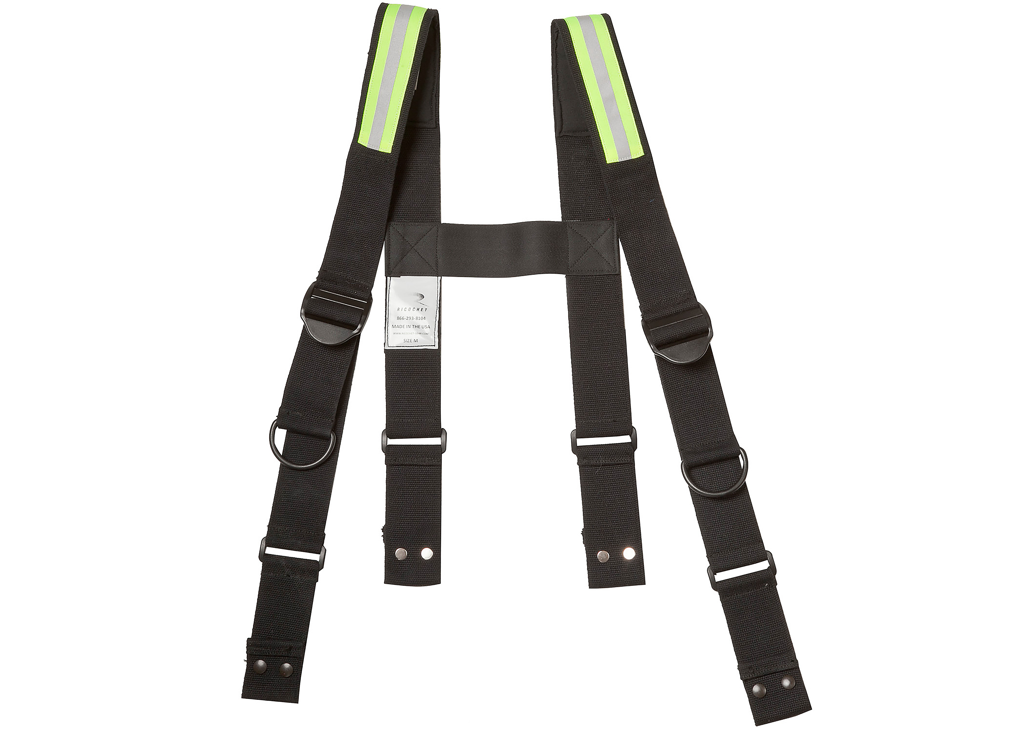 Suspenders with Leather Ends
